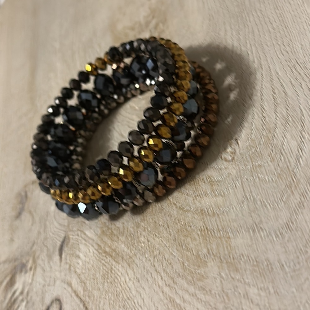 Multi Jeweled bangle bracelet - Picture 5 of 15
